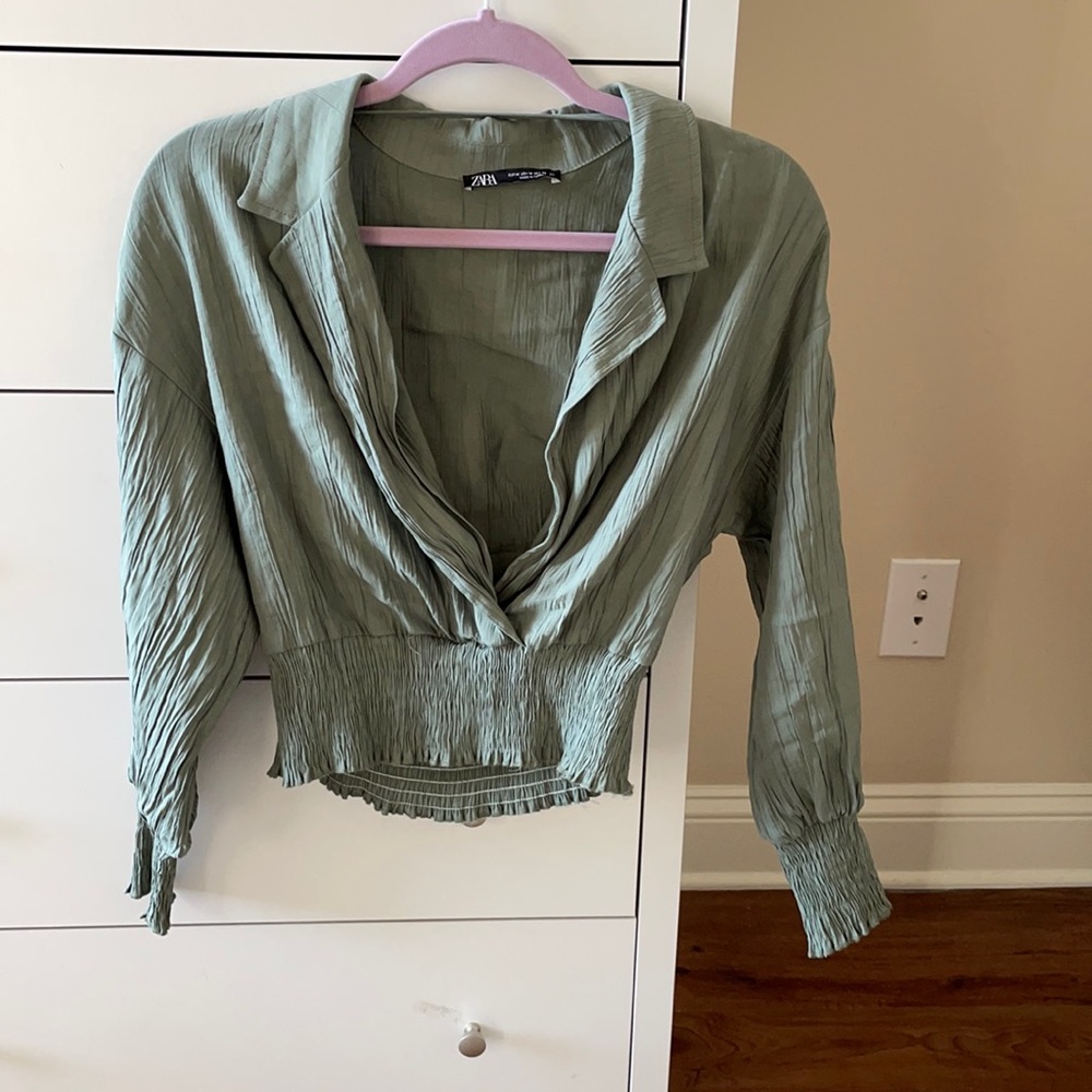 Zara Ruffled Blouse